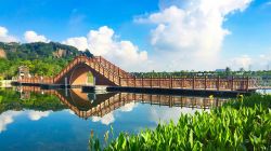 水上景观浮桥：融合艺术与自然的城市之美